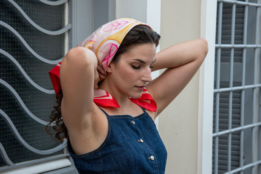 Made in Greece: The Story Behind My Silk Scarves