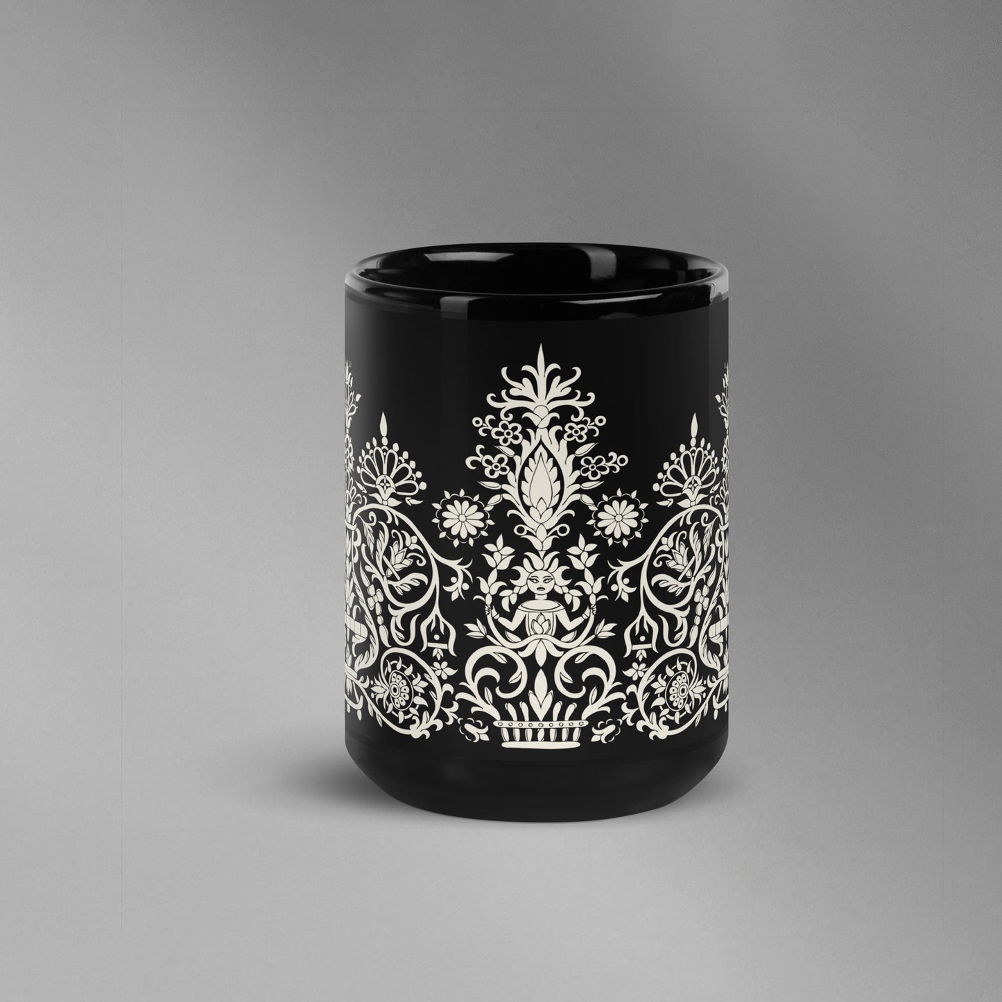 Black Cretan Mermaid | 15oz Mug