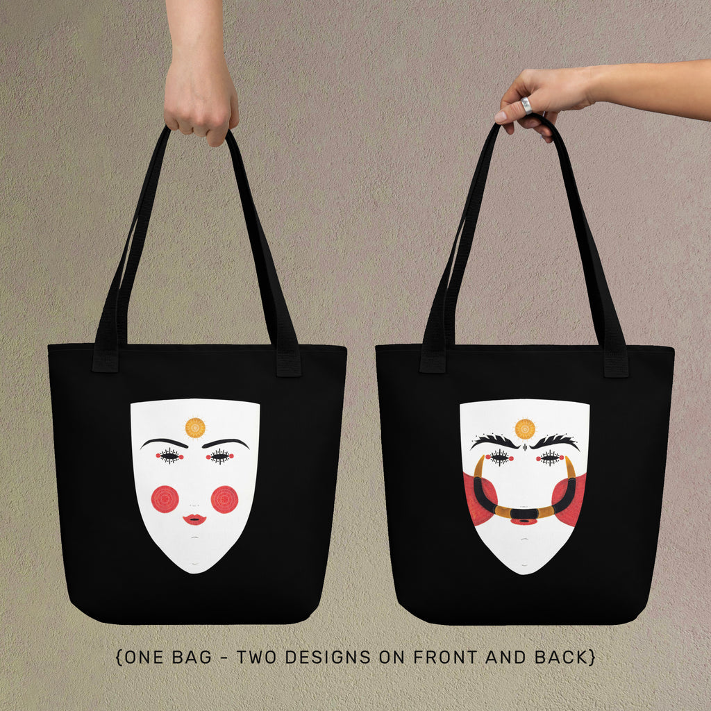 Genitsaros and Boula | Medium Tote Bag