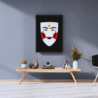 Genitsaros Mask | Art Print