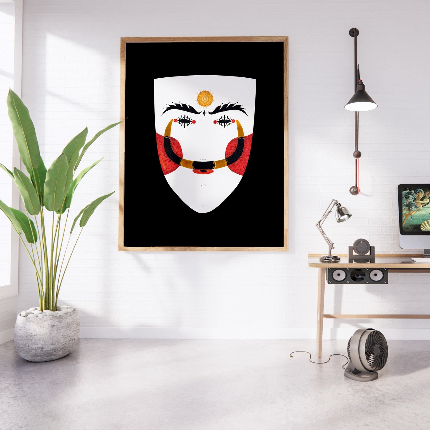 Genitsaros Mask | Art Print
