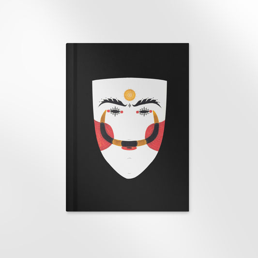 Genitsaros Folk Masks | Hardcover Journal