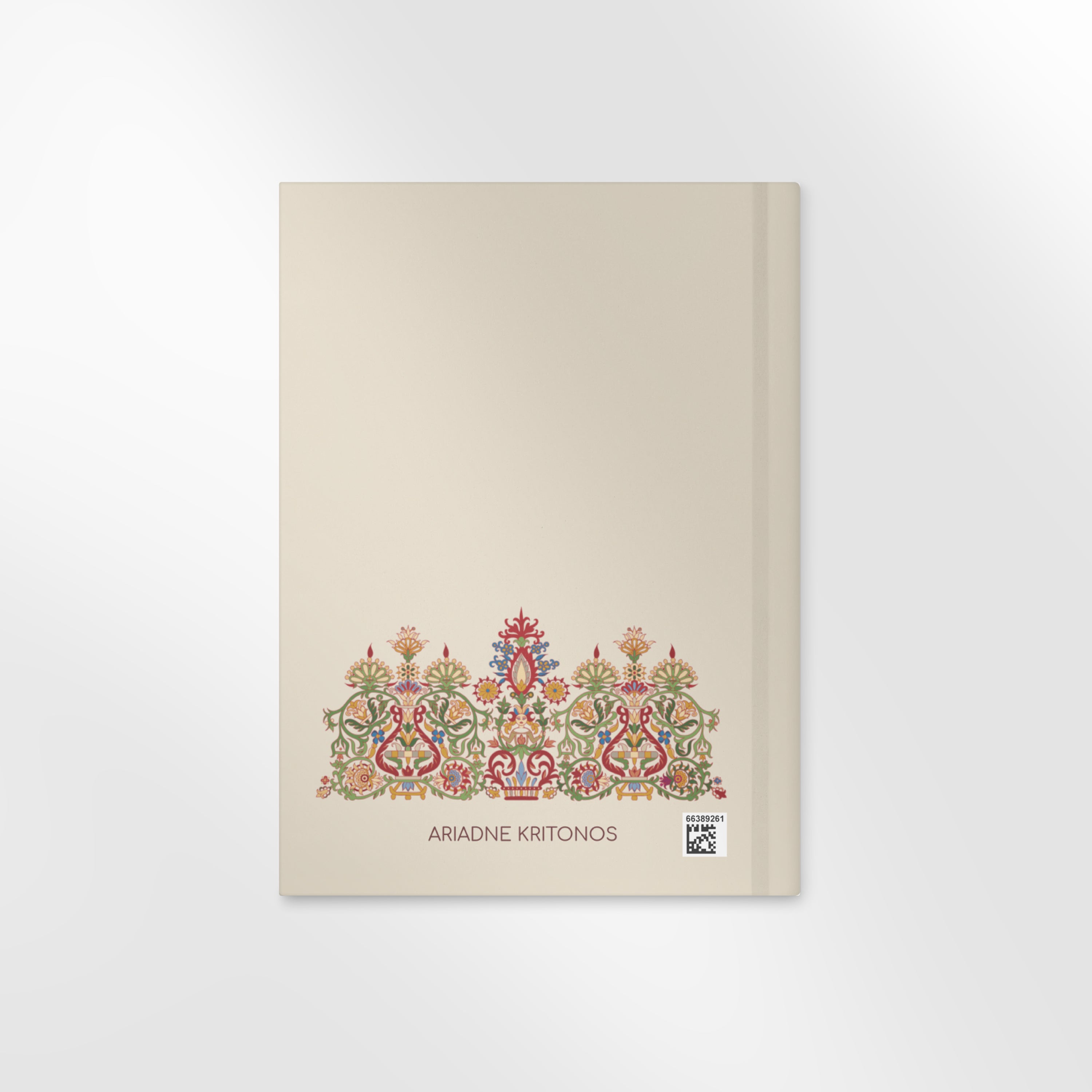 Multicolored Cretan Mermaid | Hardcover Journal