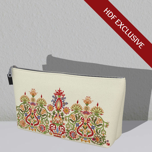 Multicolored Cretan Mermaid | Large Makeup bag