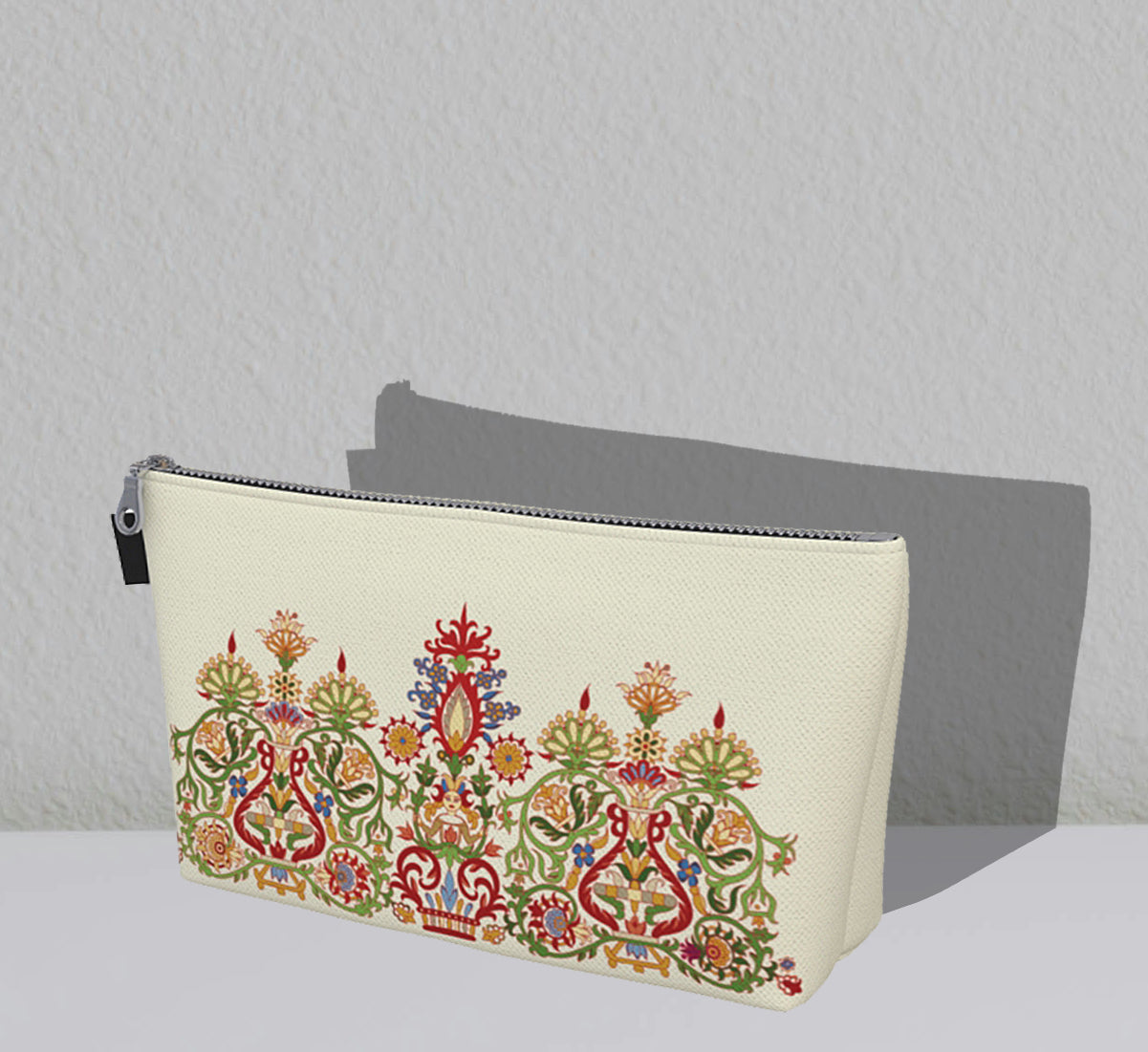 Multicolored Cretan Mermaid | Large Makeup bag