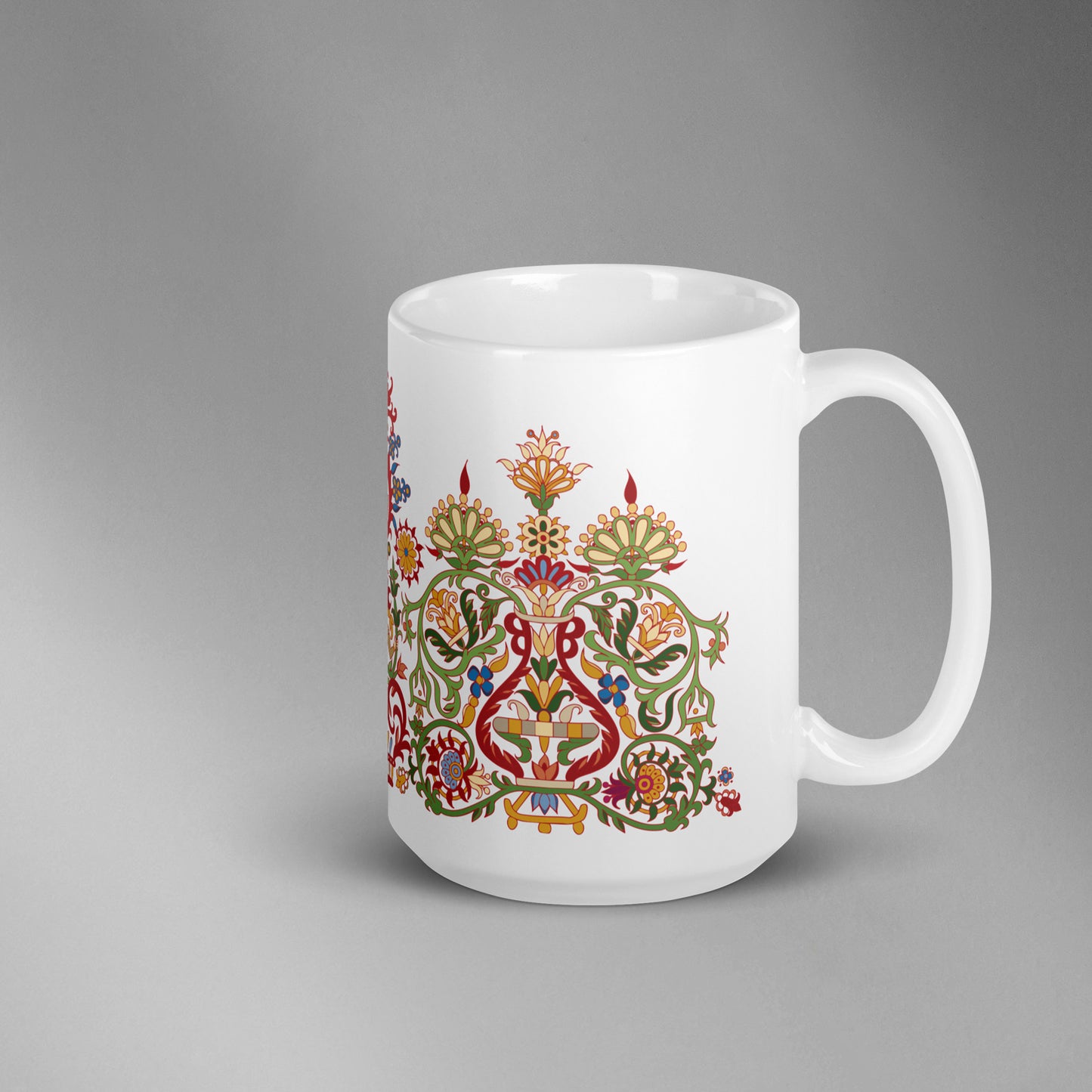 Multicolored Cretan Mermaid | 15oz Mug