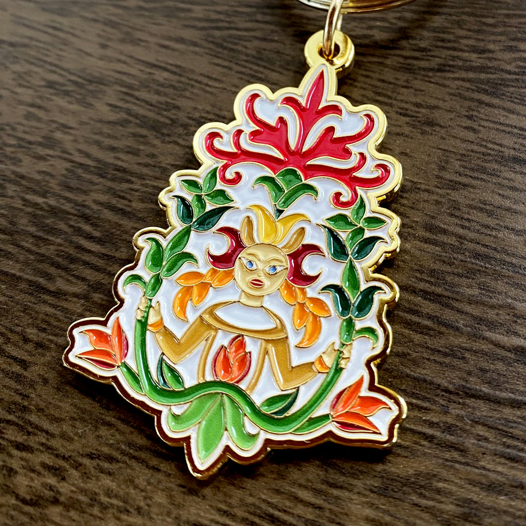 Multicolored Cretan Mermaid | Keychain