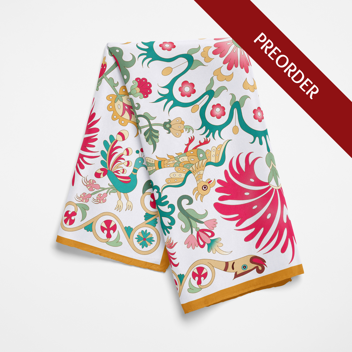 Tree of Life | Square Silk Scarf