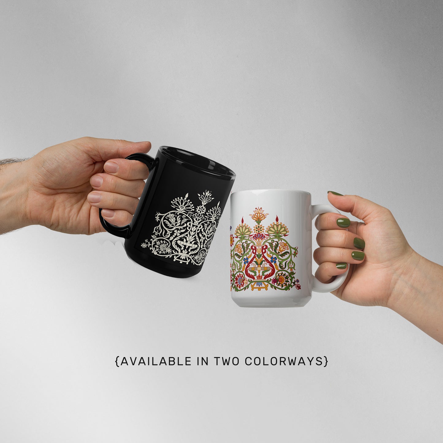 Black Cretan Mermaid | 15oz Mug