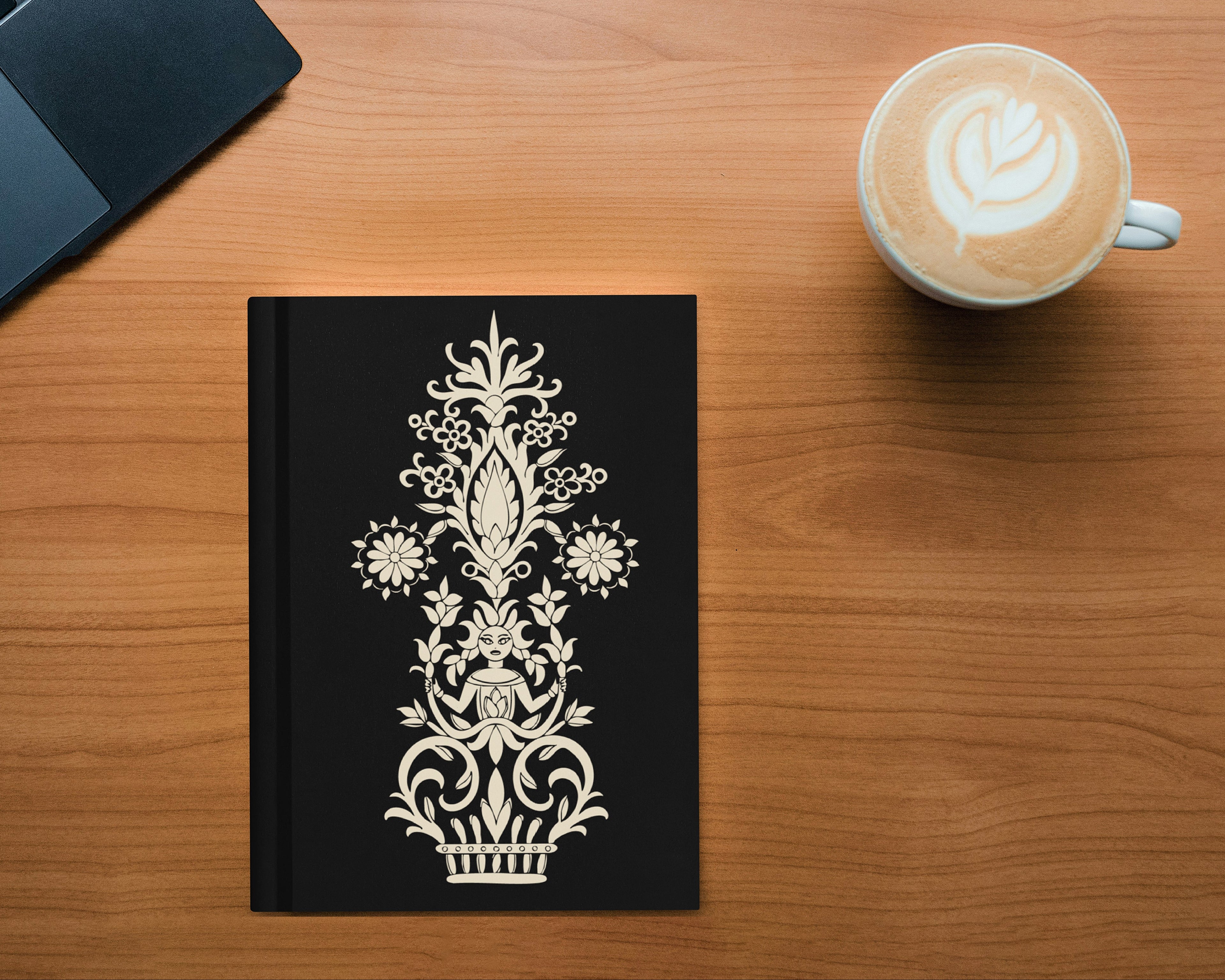 Black Cretan Mermaid | Hardcover Journal