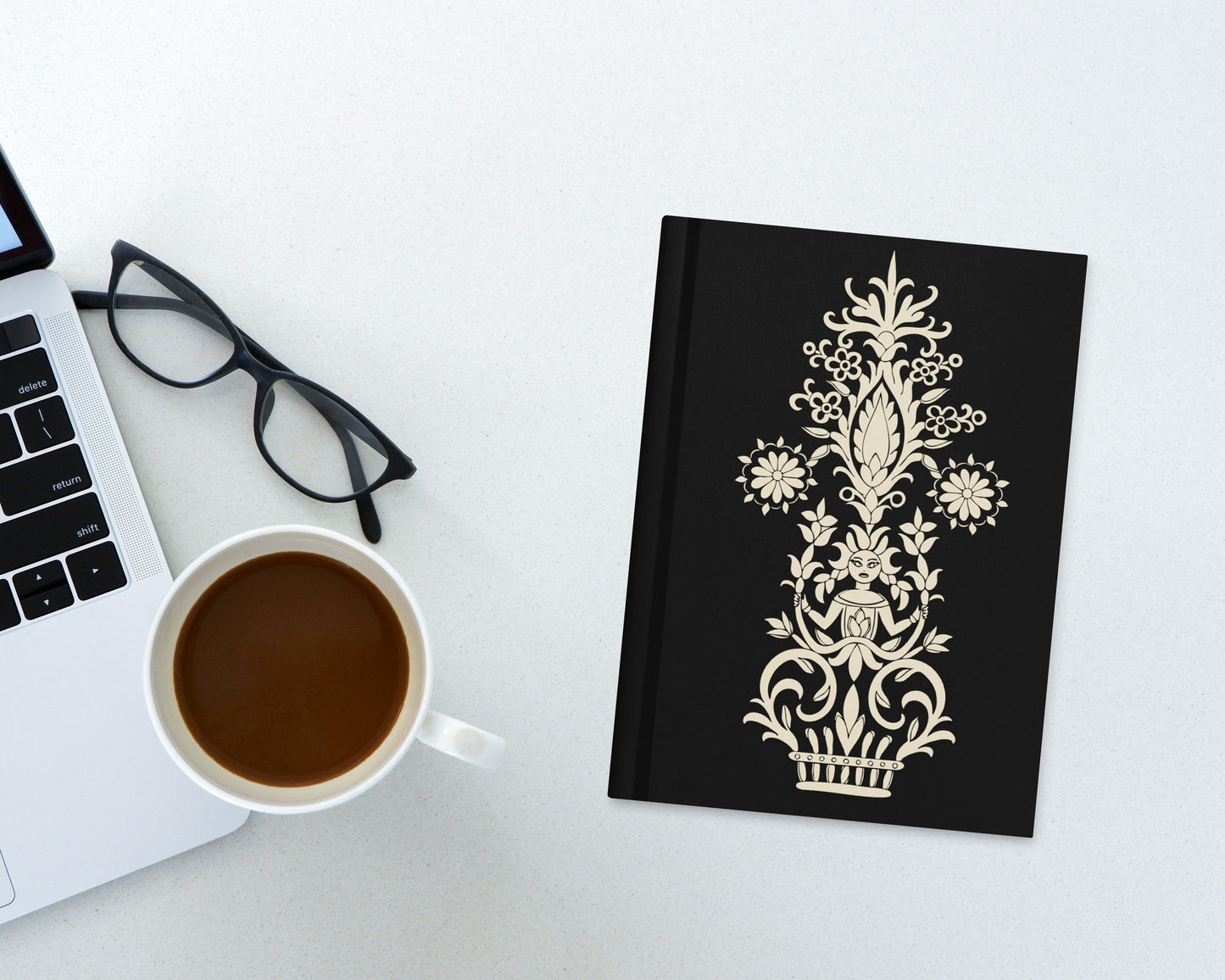 Black Cretan Mermaid | Hardcover Journal