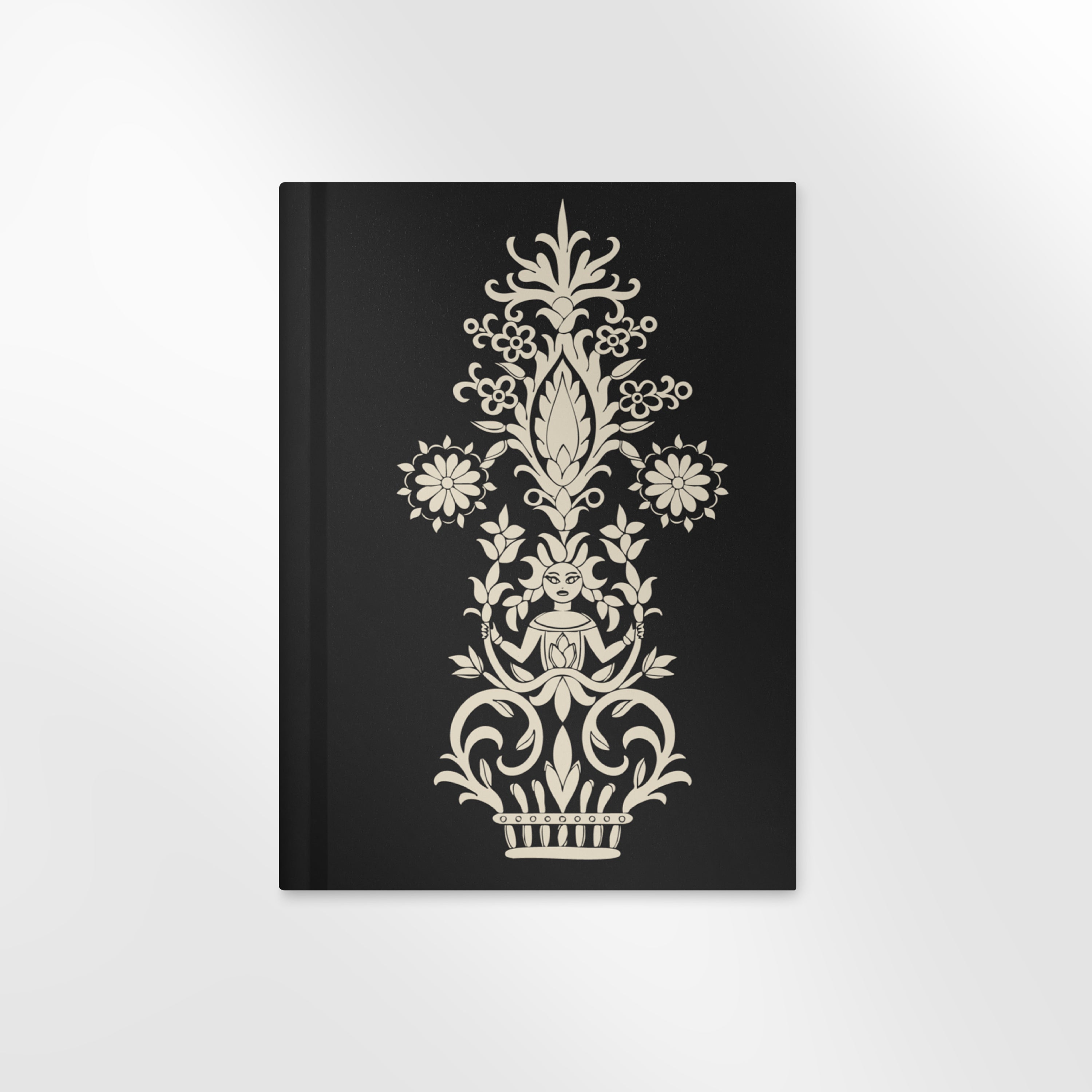 Black Cretan Mermaid | Hardcover Journal