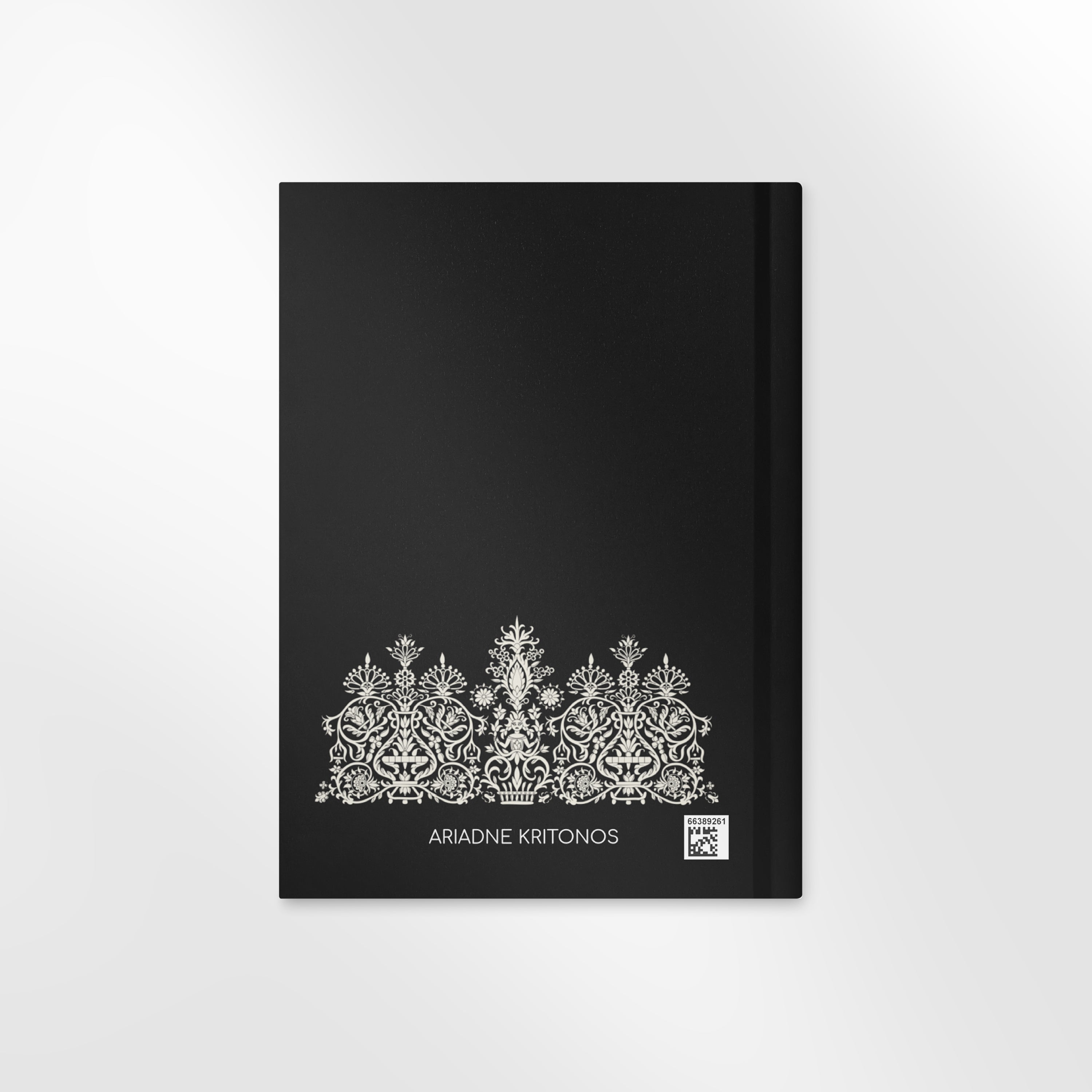 Black Cretan Mermaid | Hardcover Journal