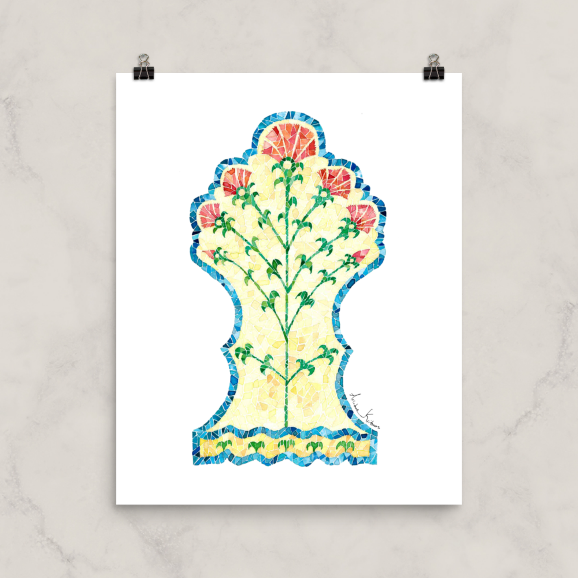 Carnation Corona | Art Print